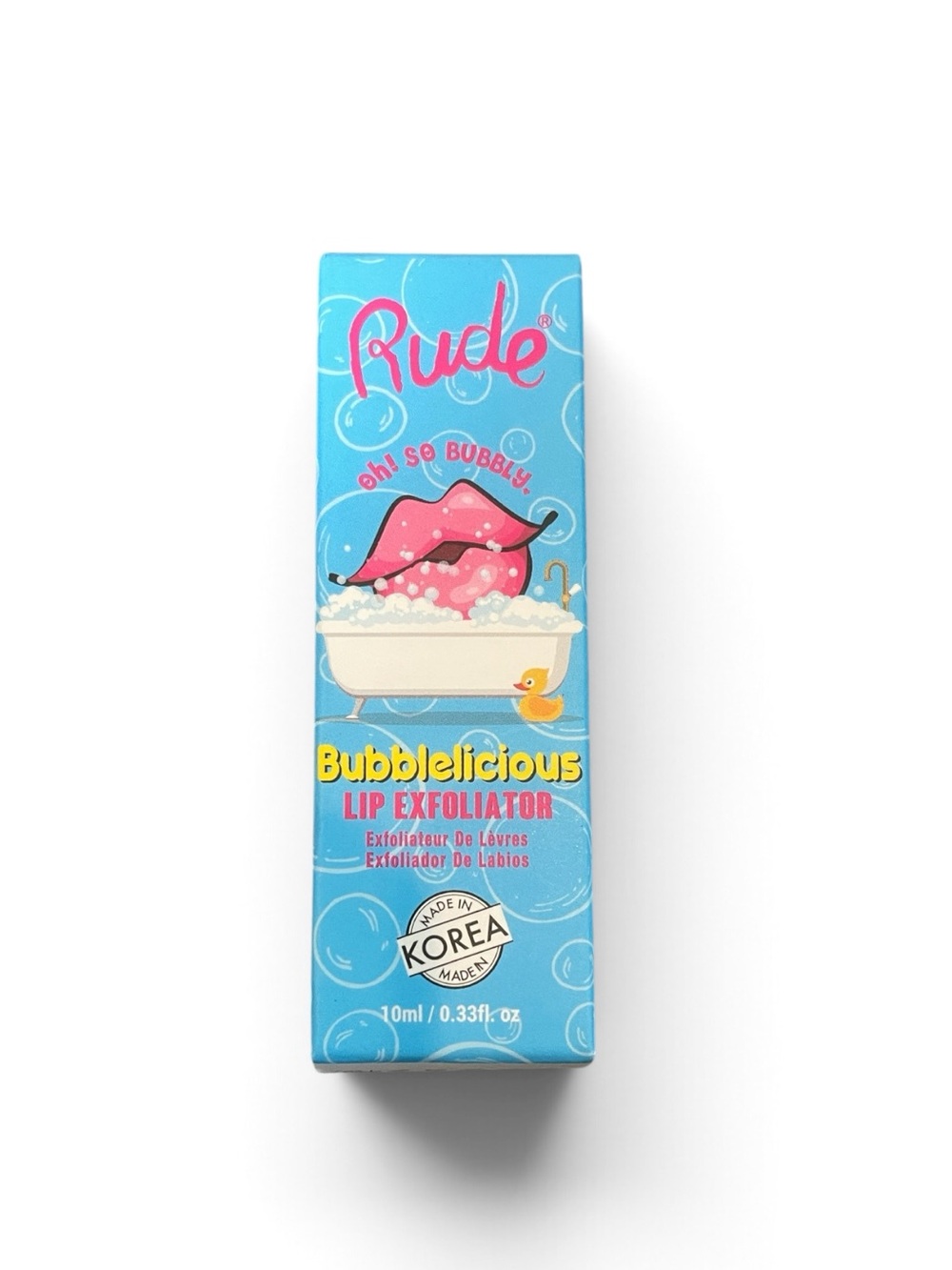 Rude Bubblelicious Lip Exfoliator NEW
